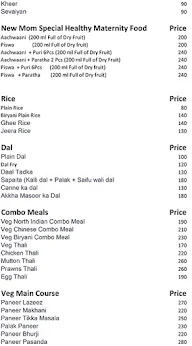 Velyo Food Court menu 2