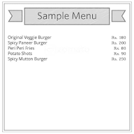 Bigfoot Burgers menu 1