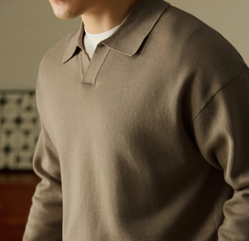 Title 2, Heavy High-grade V-neck Sweater Pullover for Me...