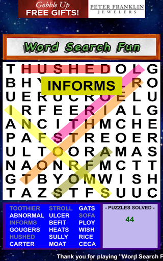 Screenshot Word Find Word Search Scramble