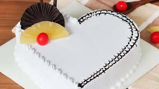 Pineapple Heart Cake