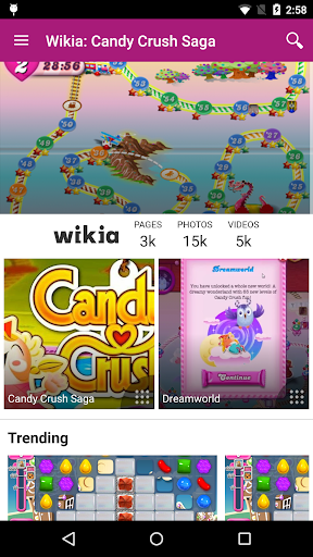 Wikia: Candy Crush Saga