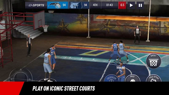 Screenshot NBA LIVE Mobile Basketball APK