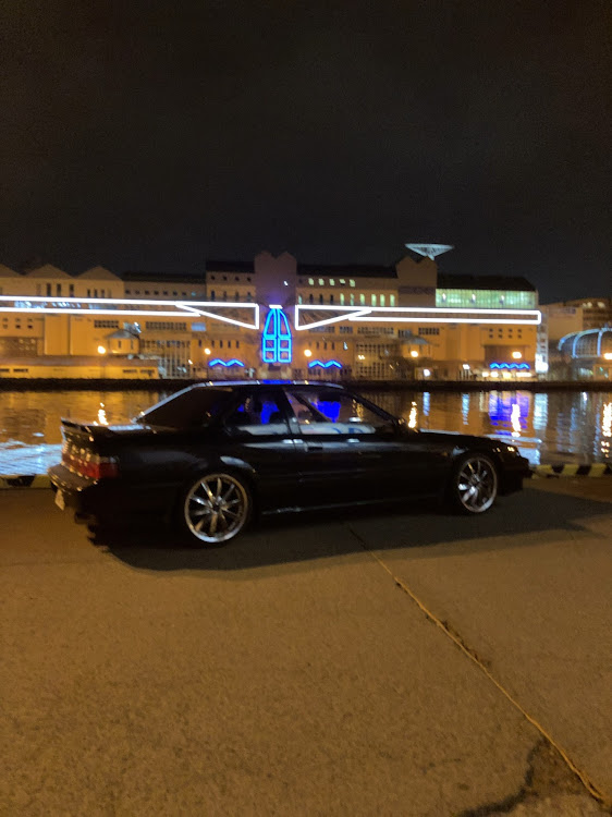 プレリュードの朝活🤳したのに 夜活動迄🌉・友達の友達は皆…😎ありがと☺️・ローレル・プリウス・夜桜🌸 みなも✨に関するカスタム事例の投稿画像8枚目