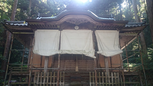 白山神社 拝殿