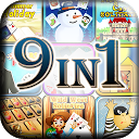 Baixar 9 Fun Card Games - Solitaire, Gin Rummy,  Instalar Mais recente APK Downloader