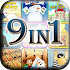 9 Fun Card Games - Solitaire, Gin Rummy, Mahjong1.0.46