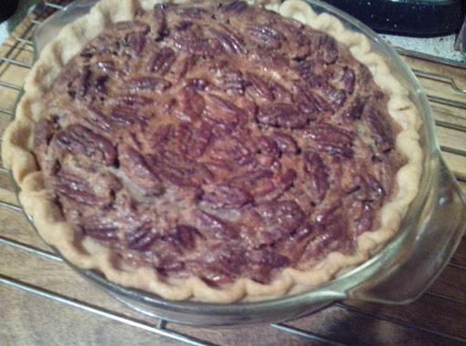 My Pecan Pie which I made on 11/30/13