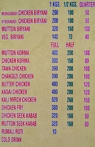 Muradabadi & Hydrabadi Chicken Biryani menu 1