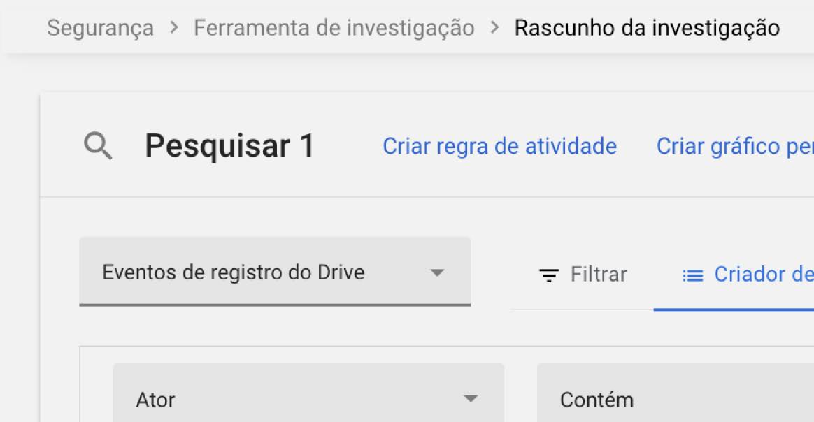 Ferramenta de investigação