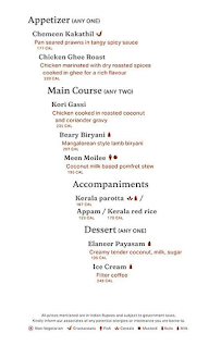 Neer - Hilton menu 8