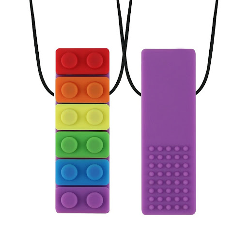 Title 6, Childrens Bite Toy Word Rainbow Teether Soothe...