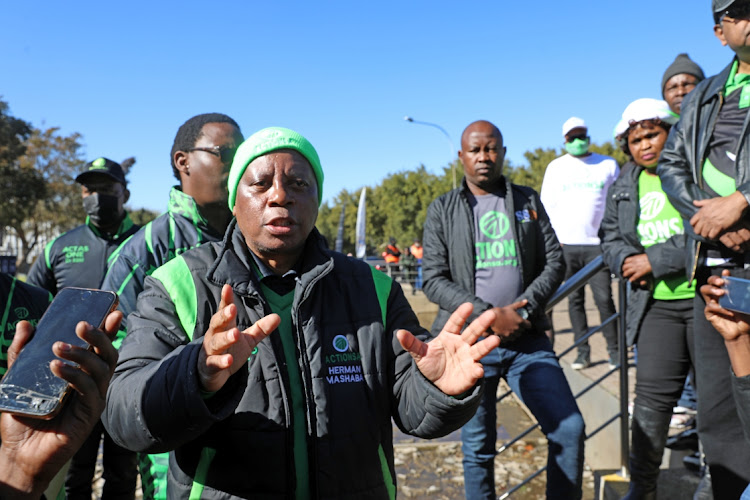 ActionSA's Herman Mashaba has called for a special task force to be created to arrest and deport foreign nationals found guilty of crimes. File photo.
