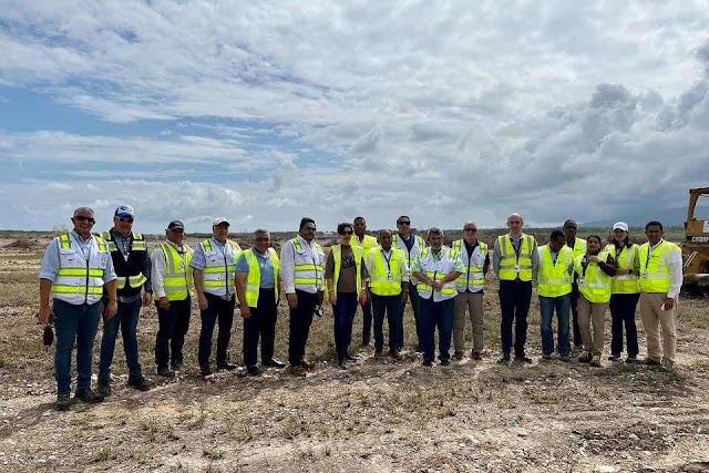 AERODOM, junto a ejecutivos de la empresa FTS Holdings y representantes del @DAeroportuarioRD, realizaron una visita técnica al Aeropuerto Internacional María Montez