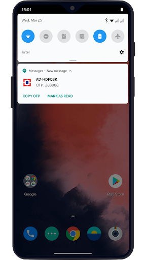 Screenshot OnePlus Messages