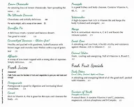 Cafe Turtle menu 1