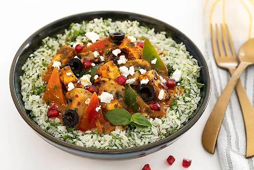 Lime-infused BBQ Paneer Bowl