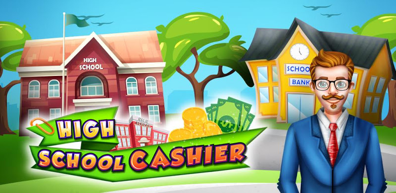 High School Cashier: Cash Register Games For Girls