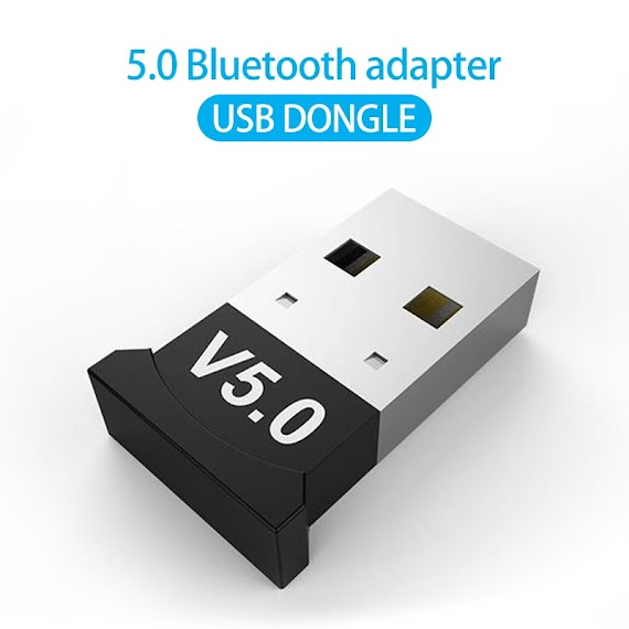 Đầu Thu Phát Tín Hiệu Usb Bluetooth 5.0 Dongle Không Dây Tiện Lợi Dành Cho Máy Tính