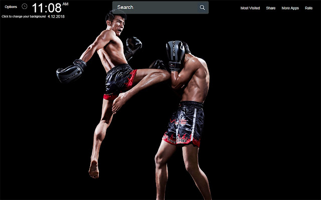 MMA Wallpapers Theme New Tab