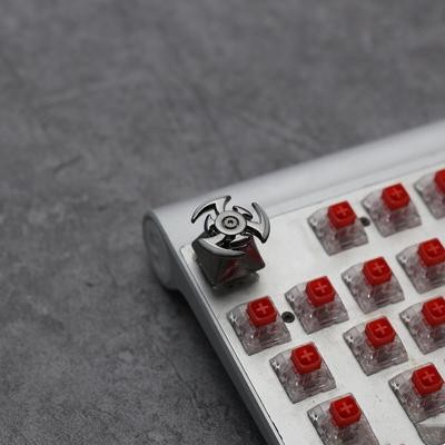 Title 1, DIY Single Gyro Metal Keycap for Mechanical Key...