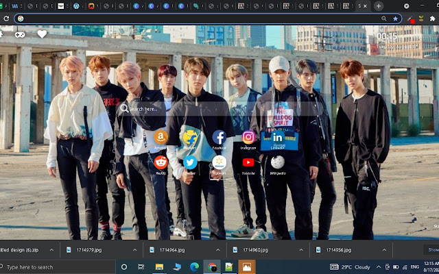 Stray Kids Kpop Wallpaper New Tab Theme