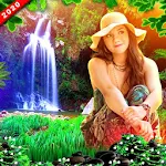 Cover Image of Download Waterfall Photo frame 1.0.1 APK