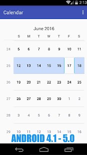 Simple Calendar Pro 1.0 APK + Mod (المال غير محدود / طليعة) إلى عن على ذكري المظهر