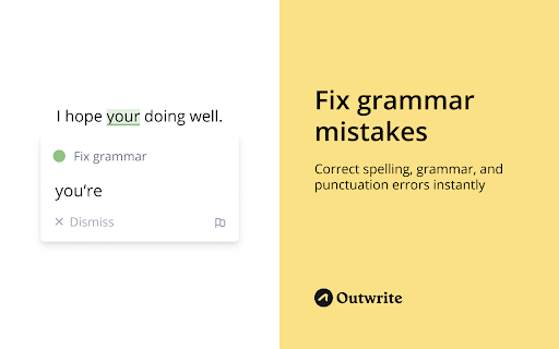 Outwrite — Grammar checker & rewrite tool