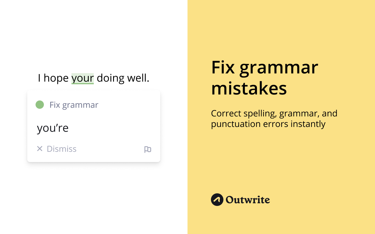 Outwrite — Grammar checker & rewrite tool Preview image 4