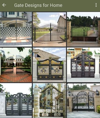 gate designs for home