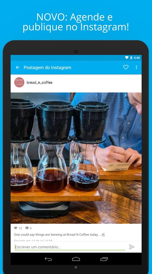   Hootsuite– captura de ecrã 