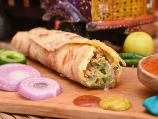 Chicken Egg Keema Roll