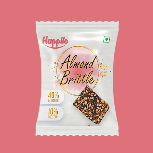Happilo Premium Almond Brittle Box (18gX3)