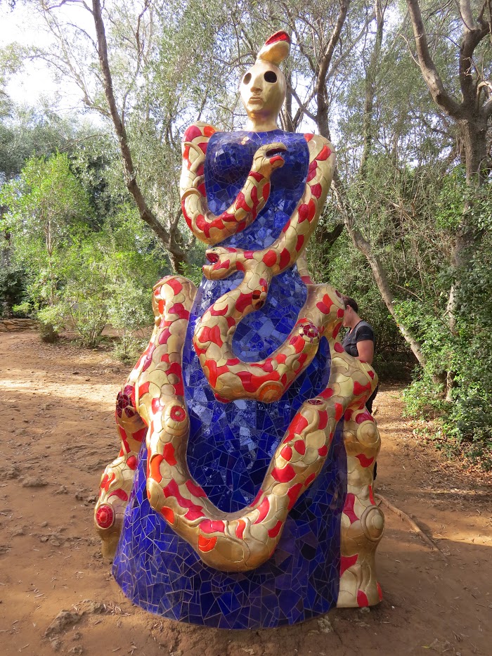 Niki de Saint Phalle, L'Oracolo, Giardino dei Tarocchi, Capalbio