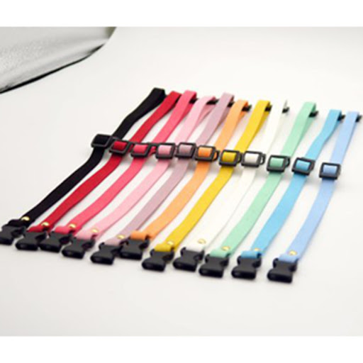 Title 2, Adjustable Korean velvet bow collar for pets, c...