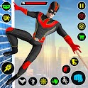 Icon Police Robot Rope Hero Game 3d