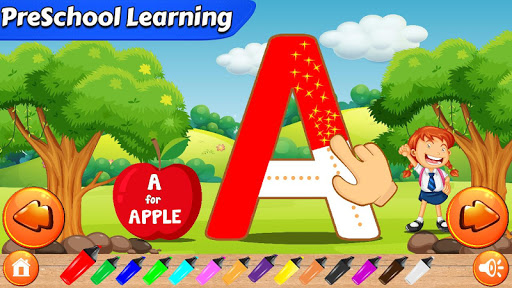 ABC kids learning hub tracing and phonics