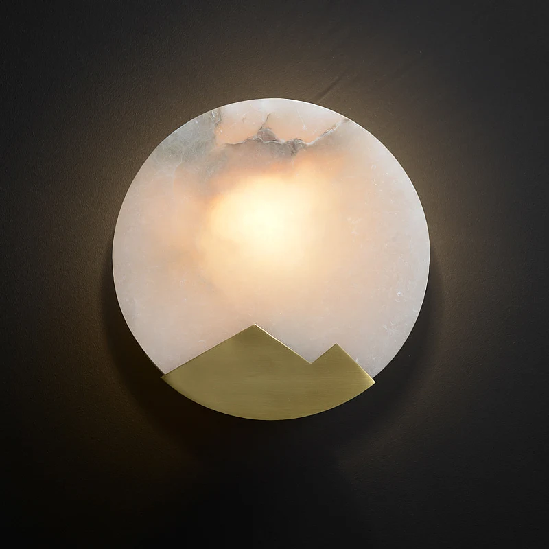 Title 5, Kupfer Wandlampe Nordic Art für Wohnzimmer. San...