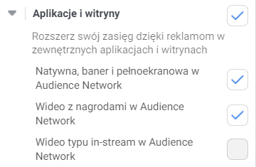 Aplikacje i witryny (screen)