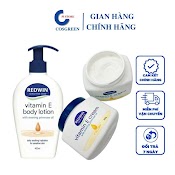 Kem Dưỡng Da Mềm Mịn Redwin Vitamin E Cream 300G Của Úc - Giúp Dưỡng Da Mặt; Body Hết Khô, Nứt Nẻ