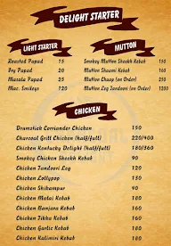 Charcoal Delight menu 5