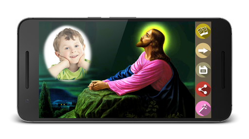 無料摄影Appの神イエスフォトフレーム|HotApp4Game