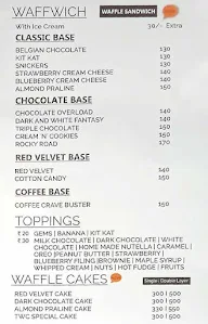 The Waffle Co. menu 4