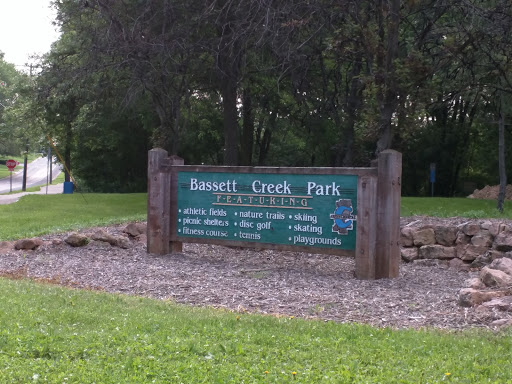 Bassett Creek Park Northeast Sign