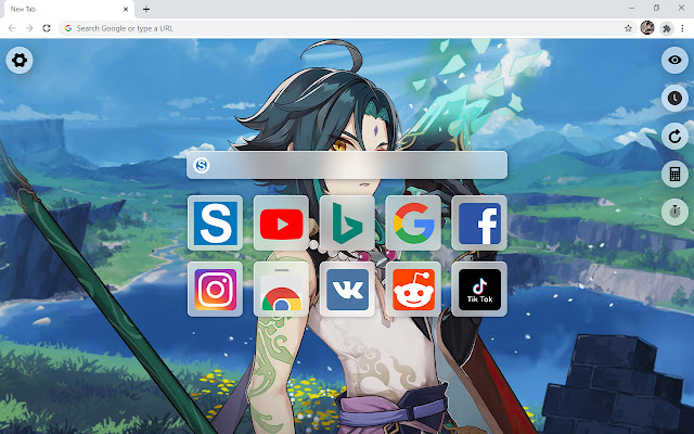 Xiao Genshin Impact HD Wallpaper New Tab