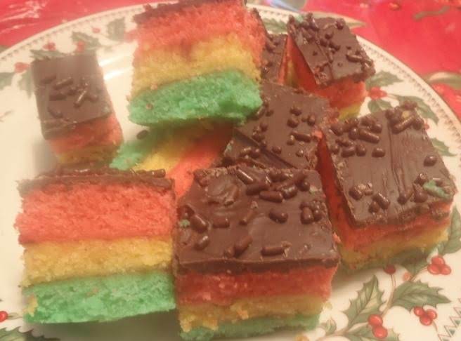 Rainbow Cookies