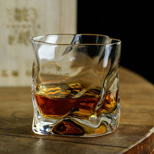 Title 5, Crumpled Paper Whiskey Glass Experience whiskey...