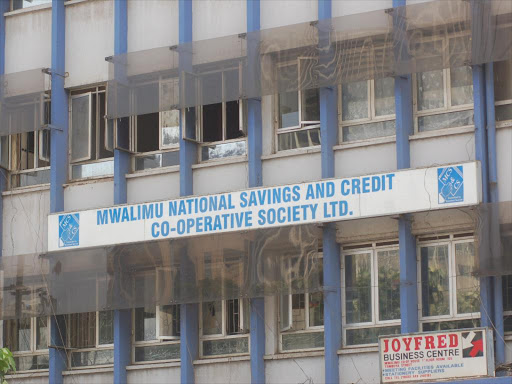 Mwalimu Nationa Savings and Credit Co-operative Society. Photo/FILE