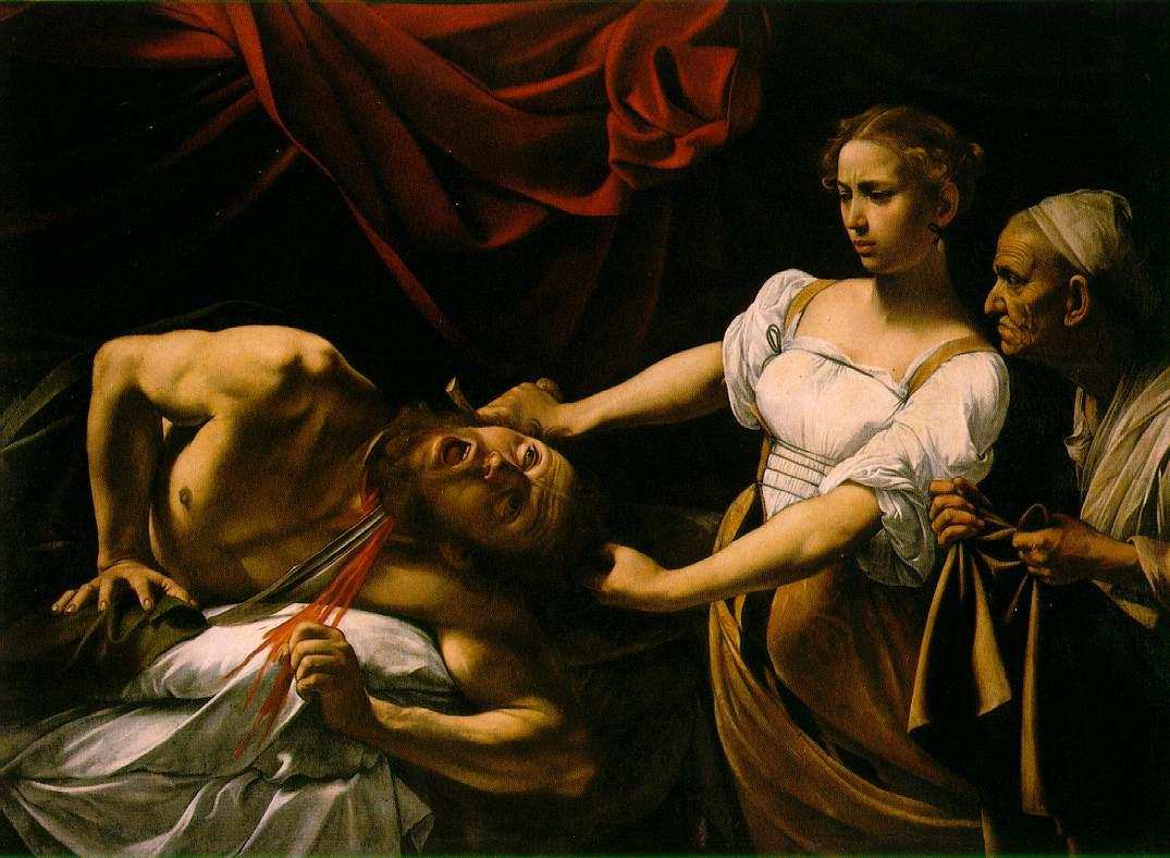 Judith Beheading Holofernes, Caravaggio, cica 1598-1599